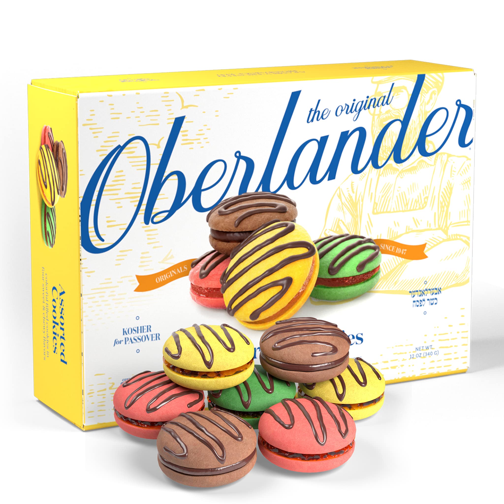 Amazon.com: Oberlander Gluten Free Assorted Cookies | Jelly Cookie
